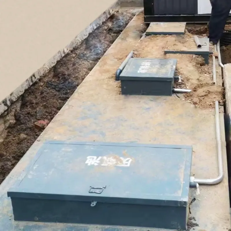 อุปกรณ์นำน้ำเสียกลับมาใช้ใหม่ในชุมชน